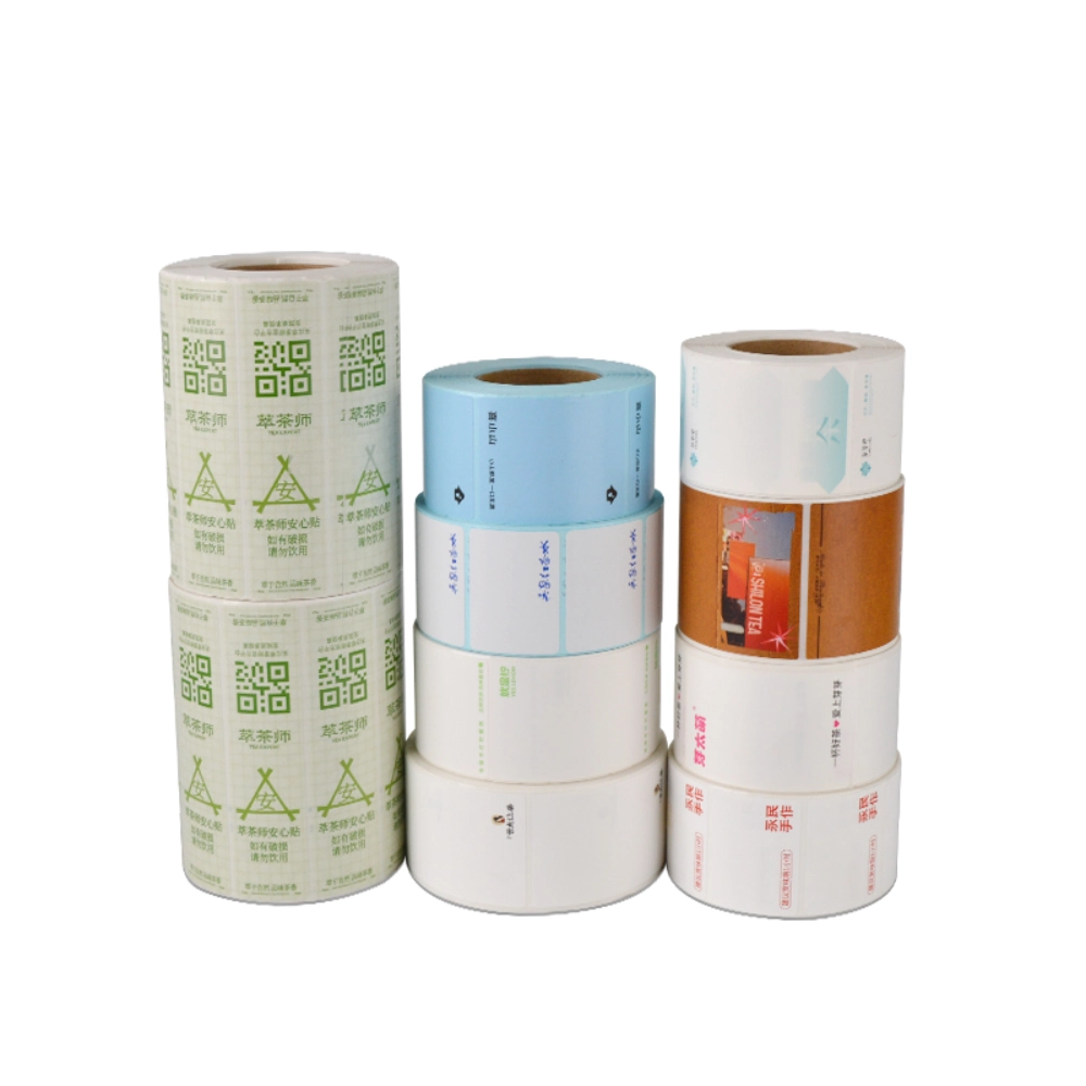 Étiquettes imprimées thermiques OEM Tailles personnalisées