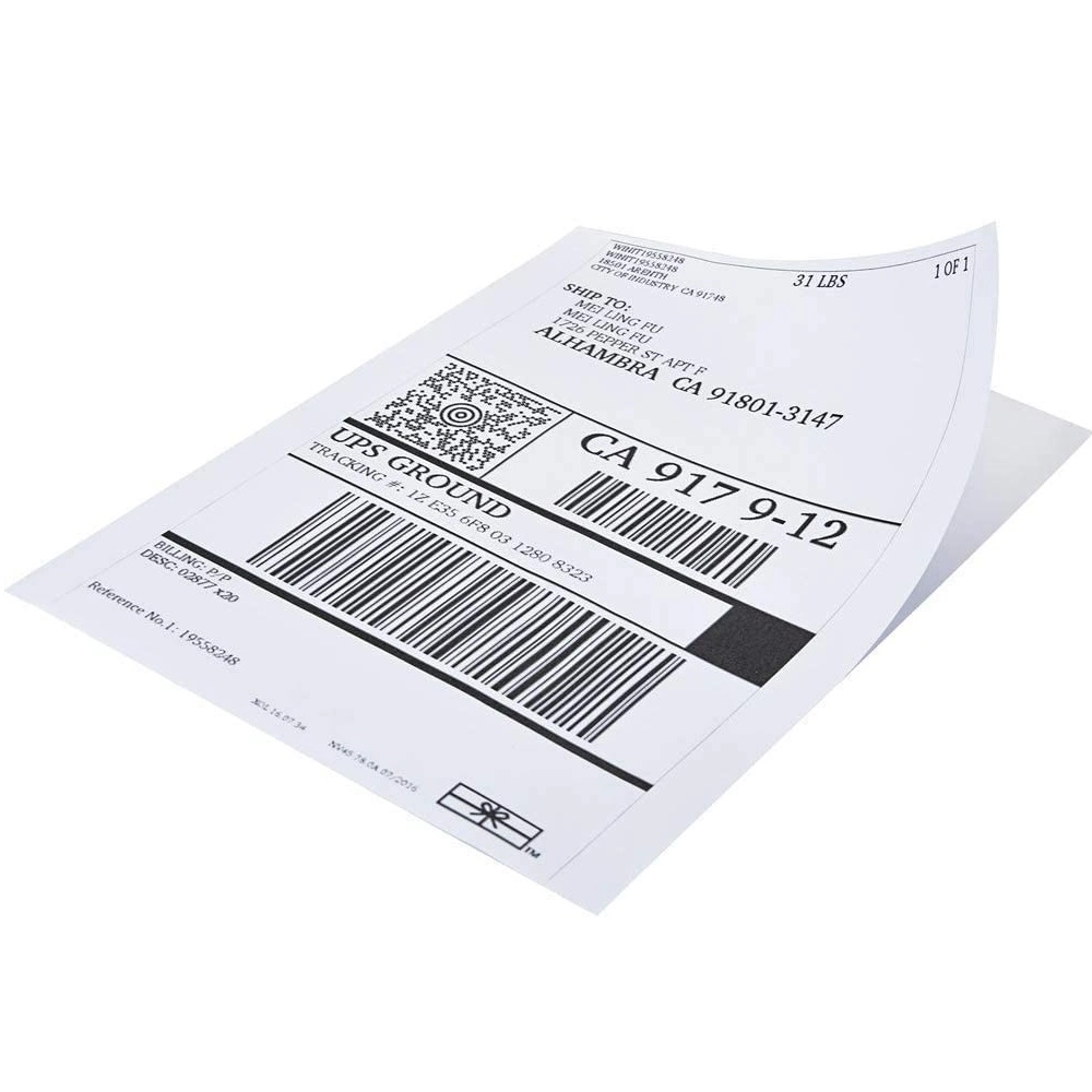 Vente en gros 4×6 rouleau d’étiquettes thermique direct