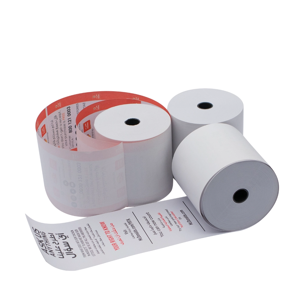 80 mm largeur rouleau de papier thermique sans BPA POS