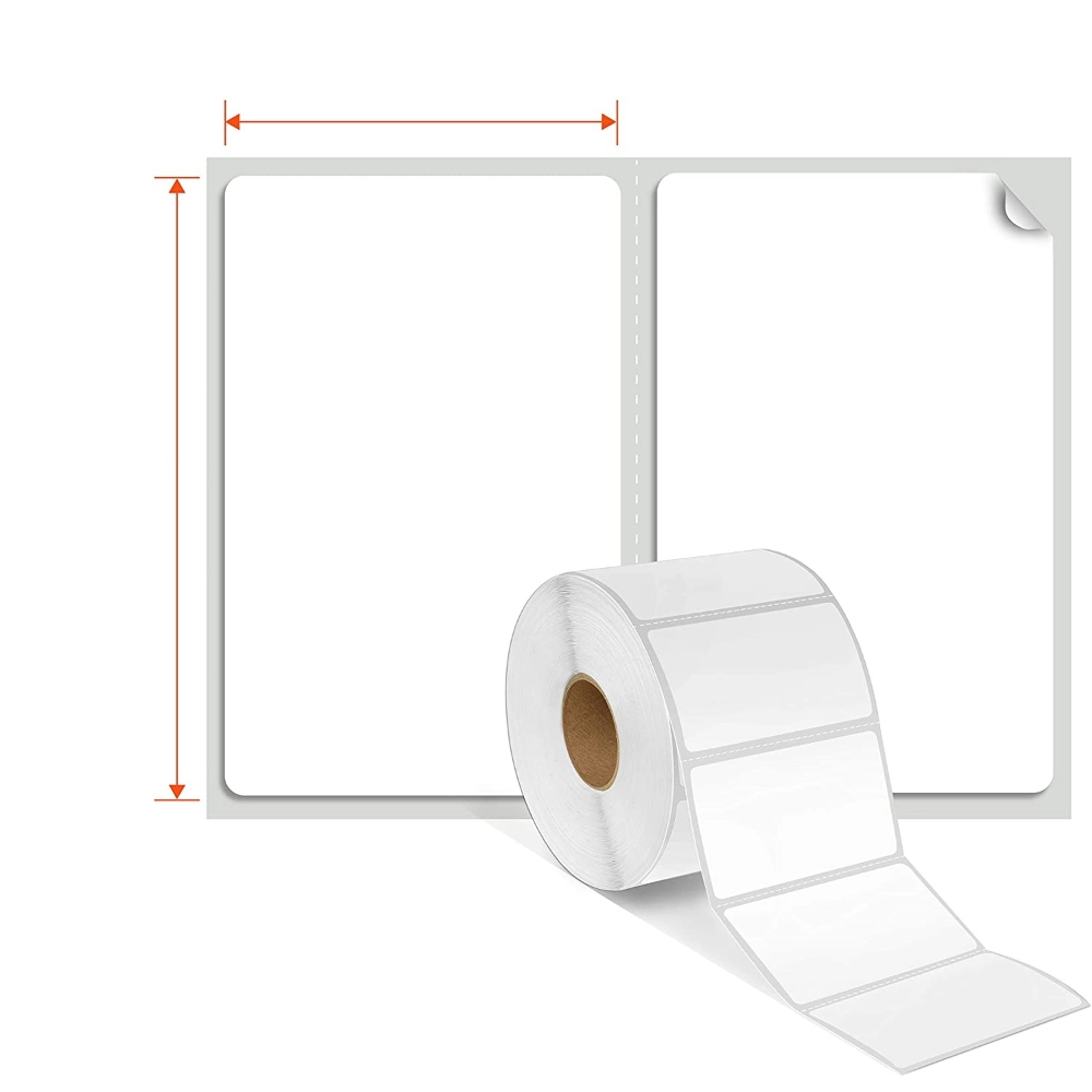 38x28 mm Rouleau d’étiquettes thermiques directes