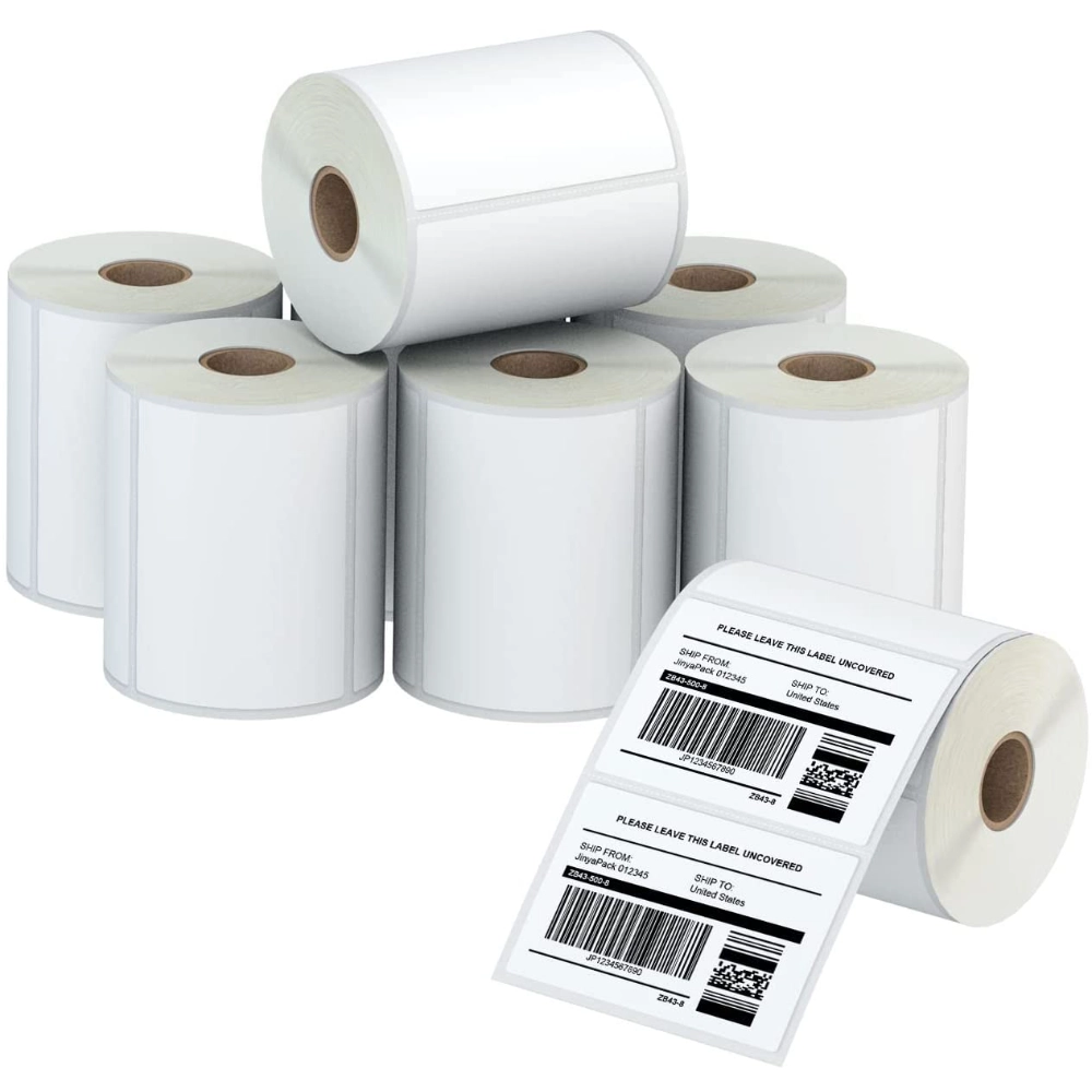 Autocollant d’étiquette d’expédition de code-barres étanche