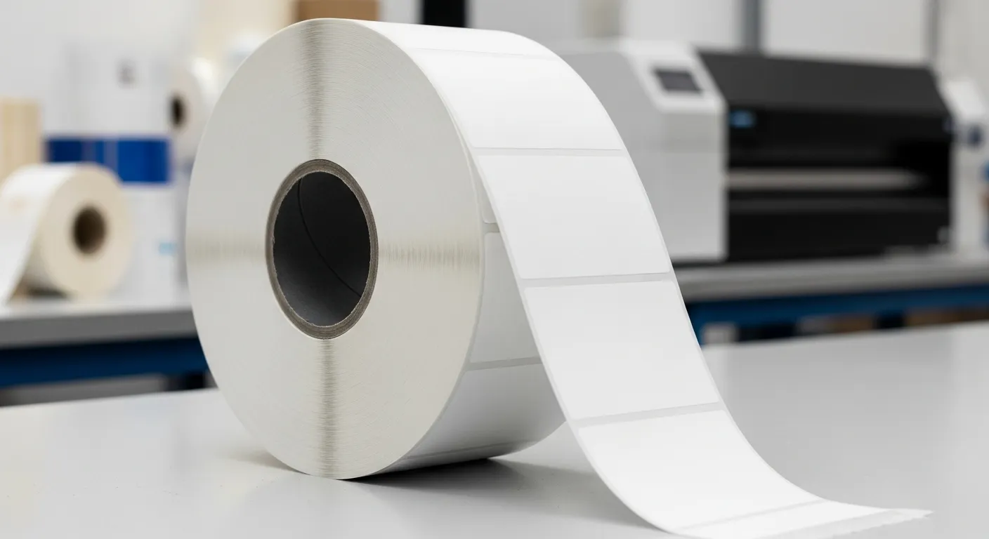 Étiquette thermique jumbo roll