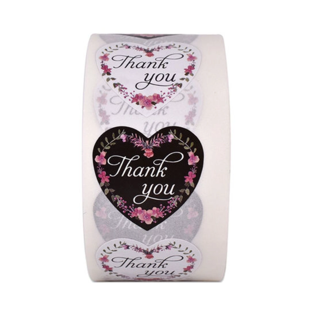 Étiquettes à transfert thermique personnalisées 2x3 4x4