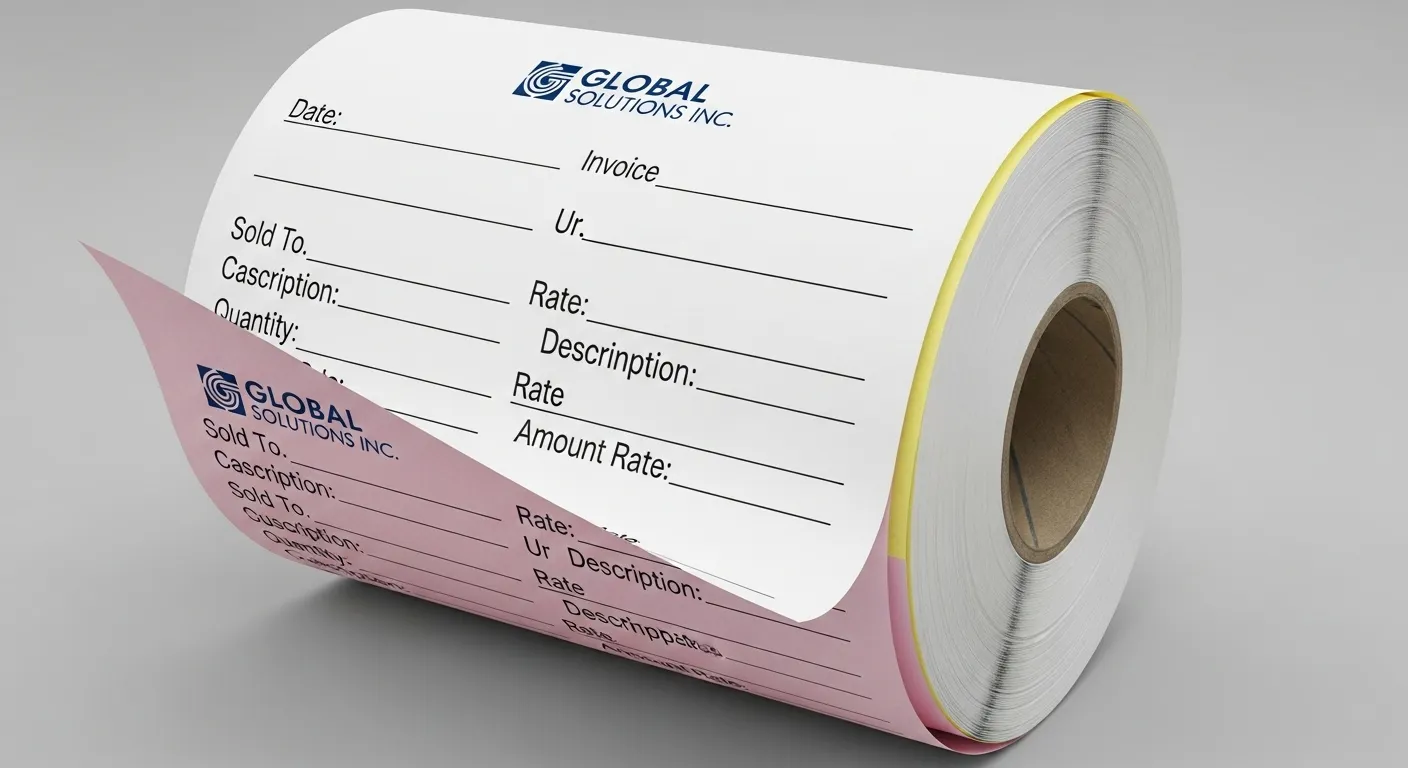 papier NCR personnalisé