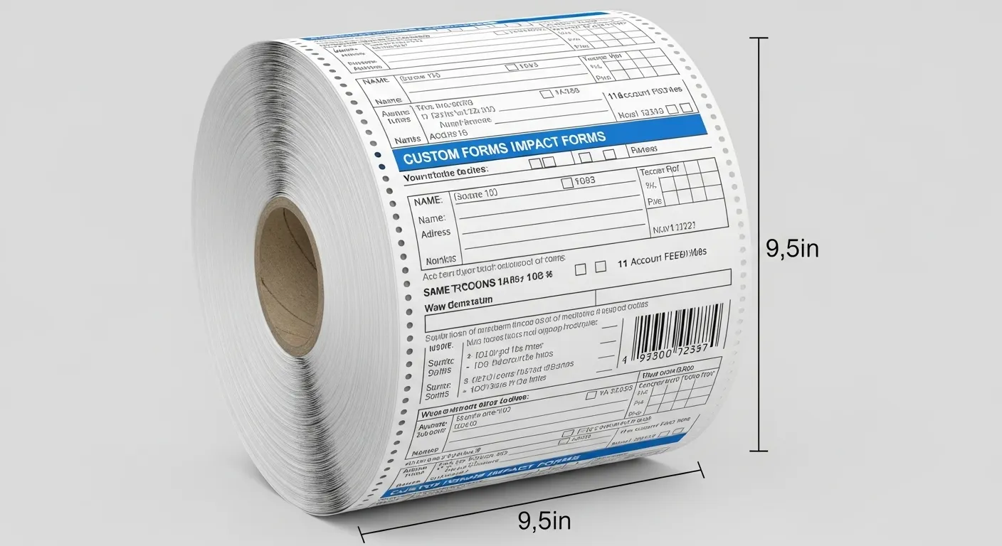 Formulaire imprimé personnalisé