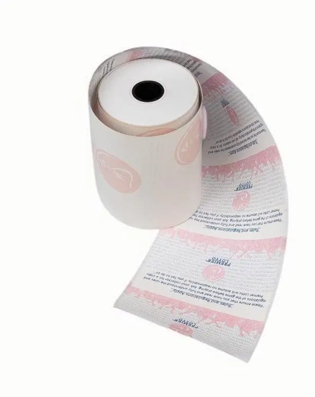 Rouleau thermique imprimé sur mesure