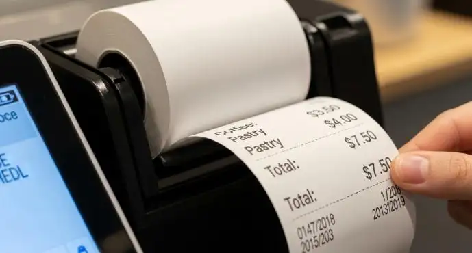 Rouleau de papier thermique de haute qualité