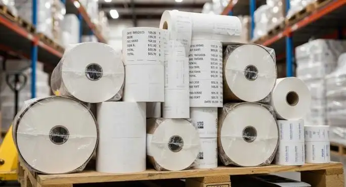 Rouleaux de papier thermique imprimés en gros