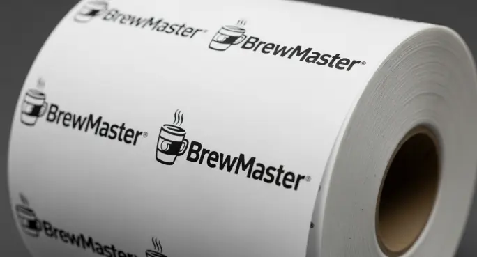 Rouleau thermique d’impression du logo