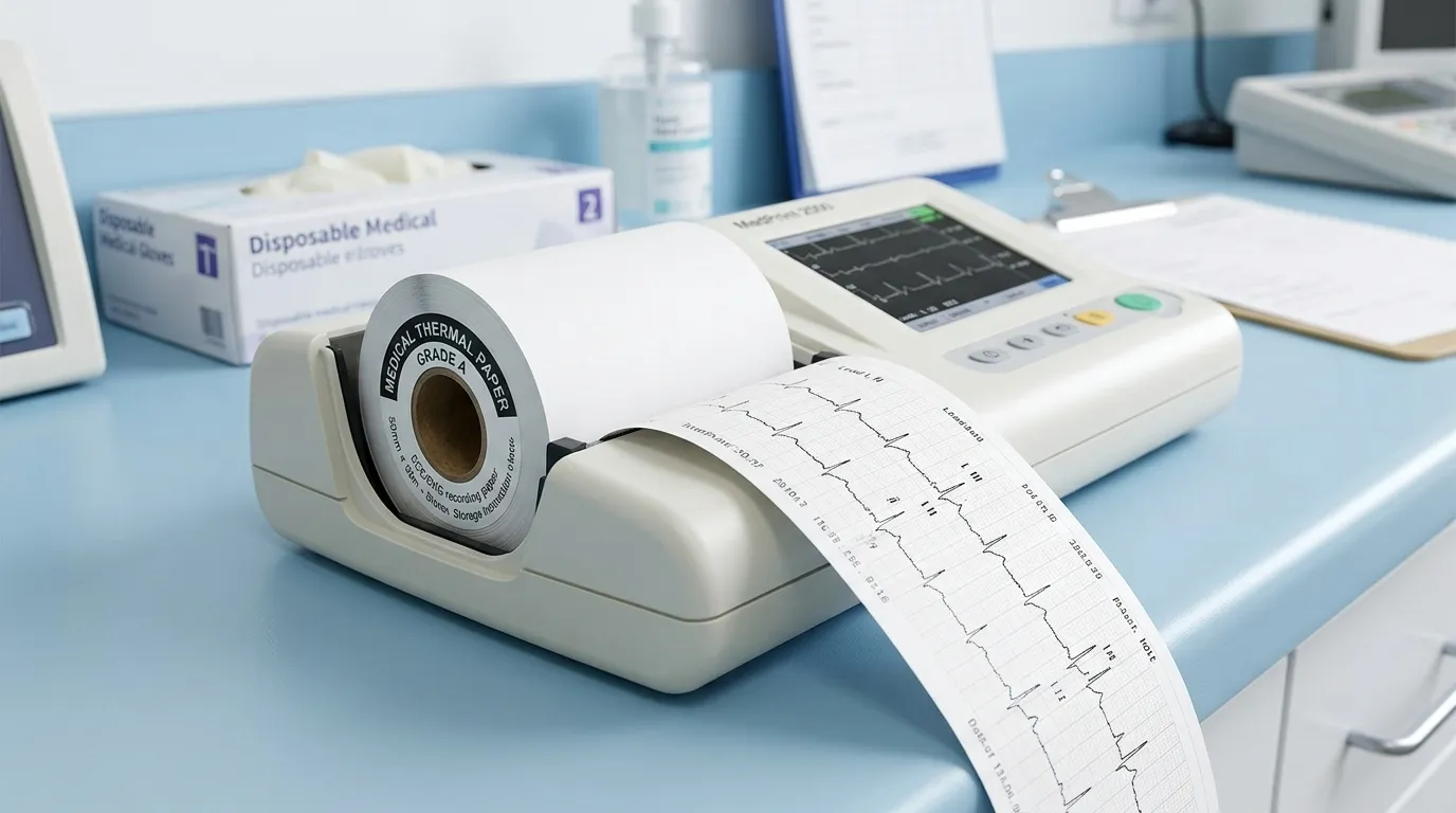 Papier thermique de qualité médicale