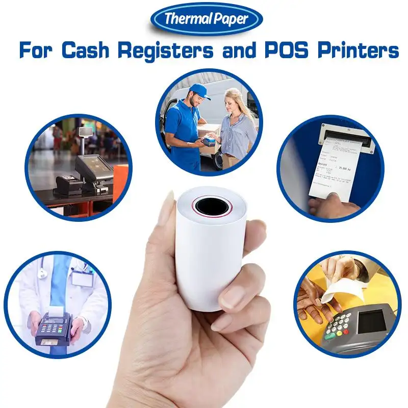 Fournisseur de rouleaux de machines POS